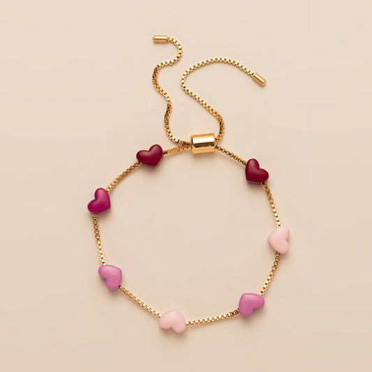 Pulseira Estilo Boémio Minoria Coração Simples Amor